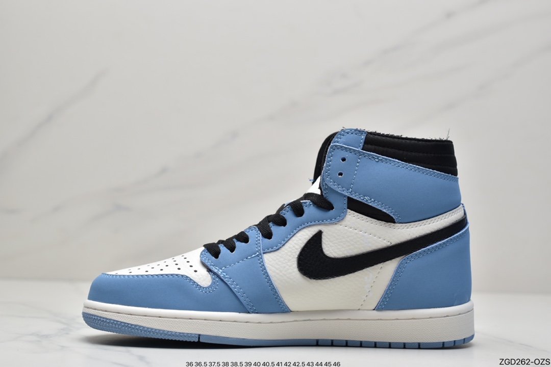 North Carolina Blue Fragment x Travis Scott x Air Jordan 1 Heavyweight Joint DH3277-109