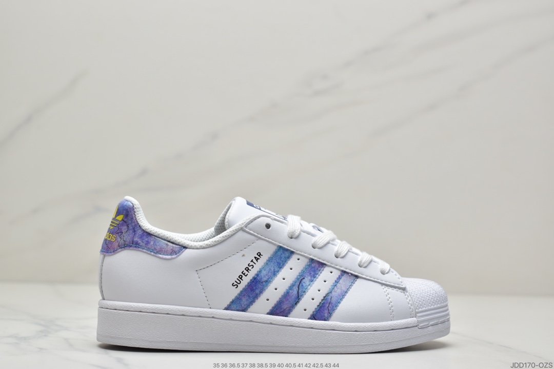 Adidas Originals Superstar clover shell head all-match casual shoes FW2901