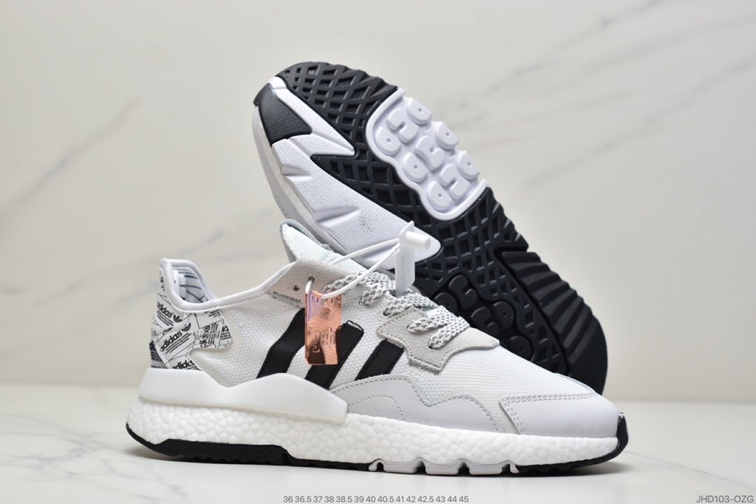 Adidas Nite Jogger 2019 Boost Nightcrawler Retro Running Shoes FW6687