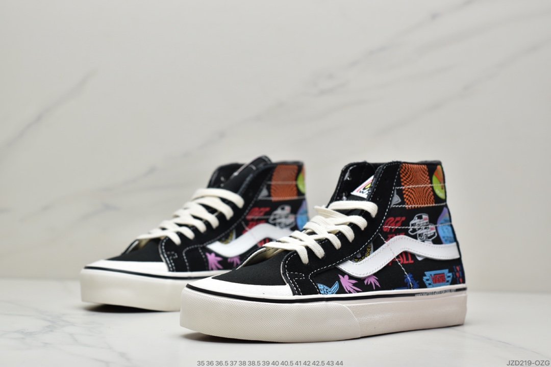 Vans VANS Sk8-Mid classic mid-top men's and women's casual sports sneakers