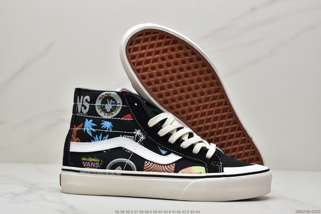 Vans VANS Sk8-Mid classic mid-top men's and women's casual sports sneakers