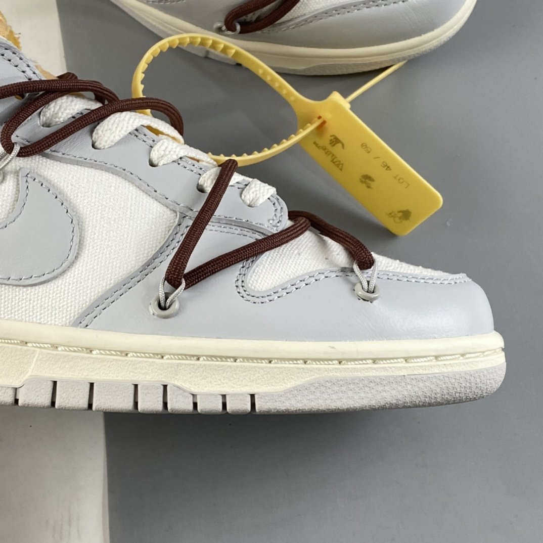 Off-White x Nike SB Dunk Low ”The 50” Dunk Series Low-Top Classic Versatile Casual Sneakers DM1602-102