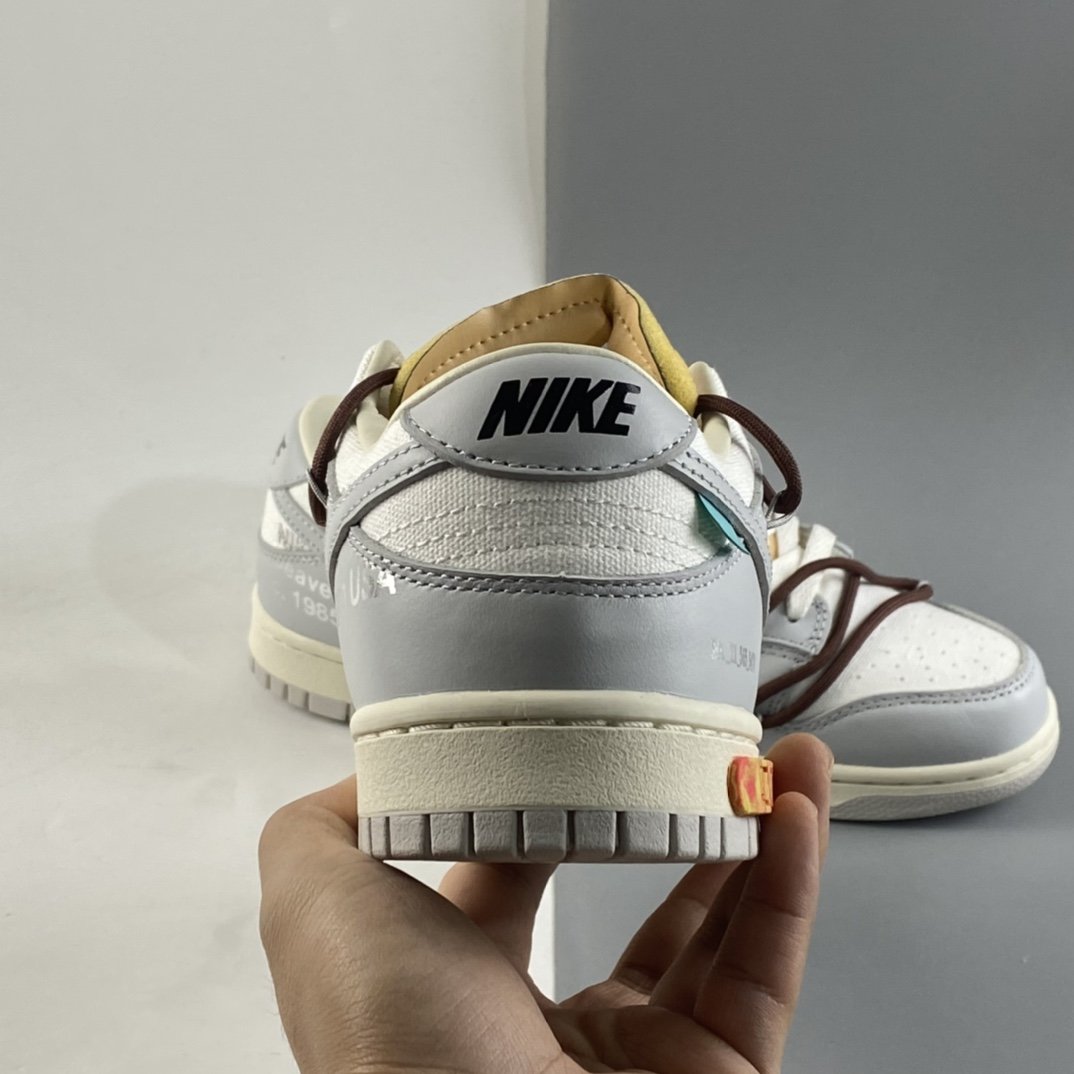 Off-White x Nike SB Dunk Low ”The 50” Dunk Series Low-Top Classic Versatile Casual Sneakers DM1602-102