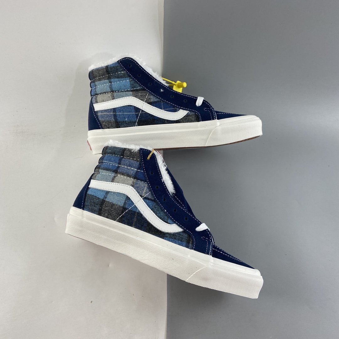 Vans Sk8-Hi x Pendleton Joint Plaid Plus Velvet VN0A38GF9GS