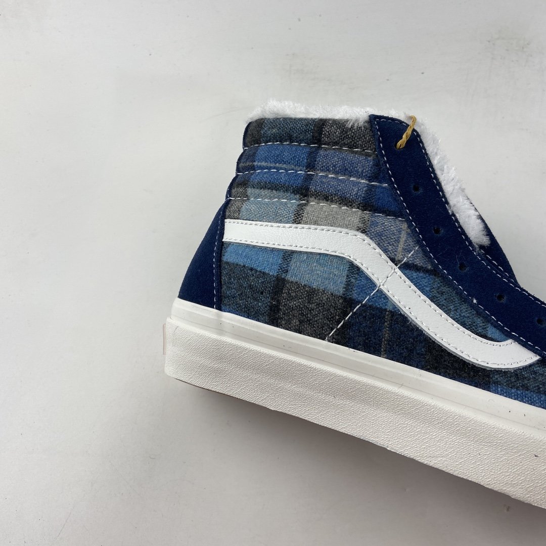 Vans Sk8-Hi x Pendleton Joint Plaid Plus Velvet VN0A38GF9GS