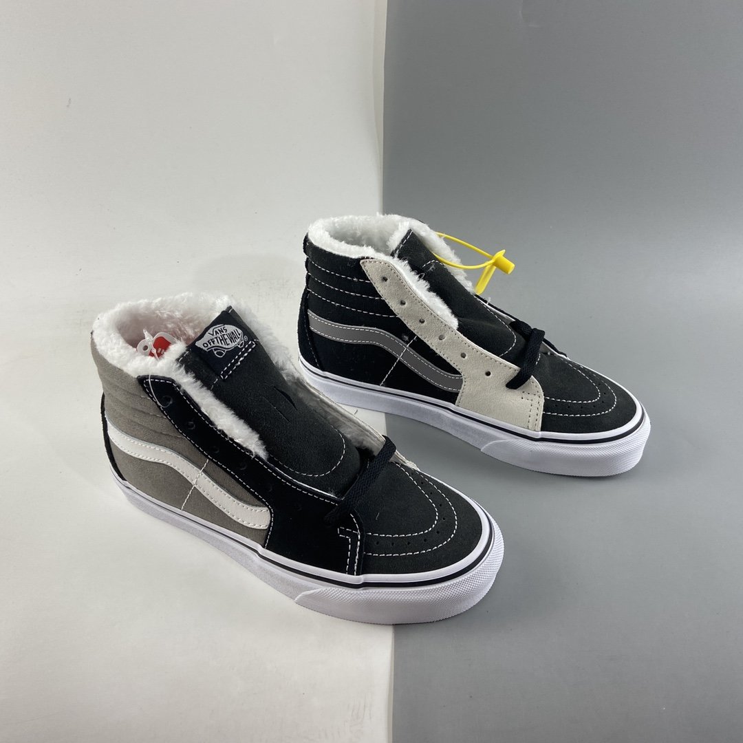 Vans Vans men's shoes women's shoes 2021 new board shoes plus velvet sports shoes wear-resistant high-top casual shoes VN0A3WM3218