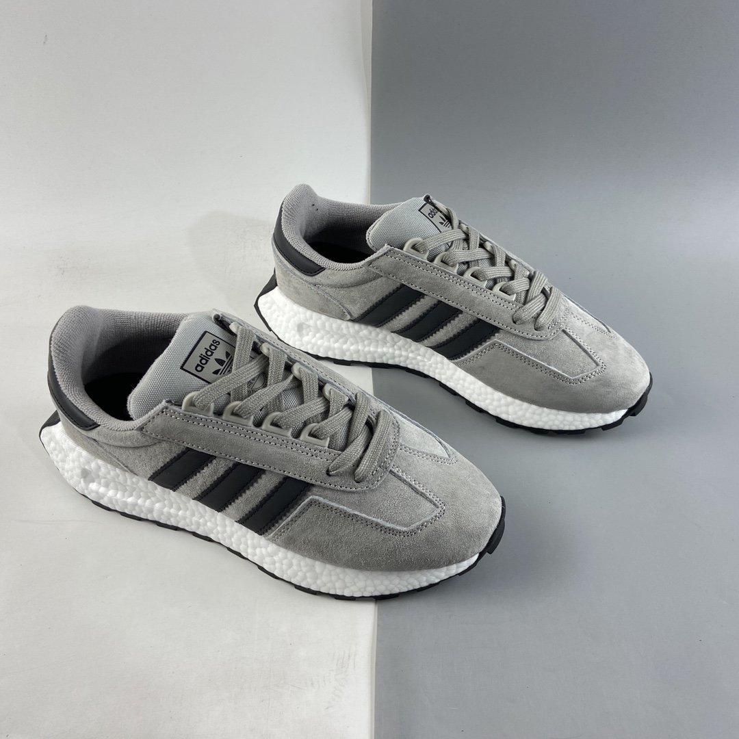 Adidas Retropy E5 Popcorn Midsole Retro Sports Casual Running Shoes GW7455