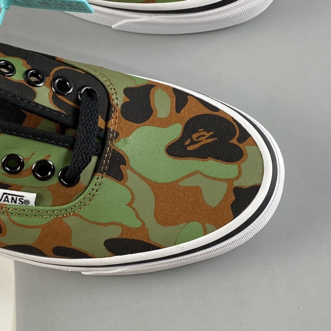 BAPE x Vans 2021 Authentic 44 DX Vans Canvas Shoes VN0A38EN7BC