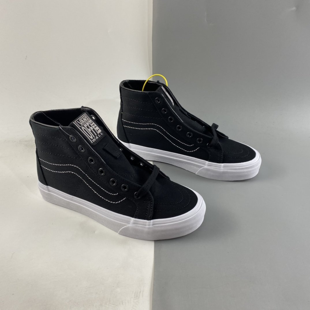 VANS SK8-Hi SF Vans black high-top casual shoes skateboard shoes VN0A4UWN4VO