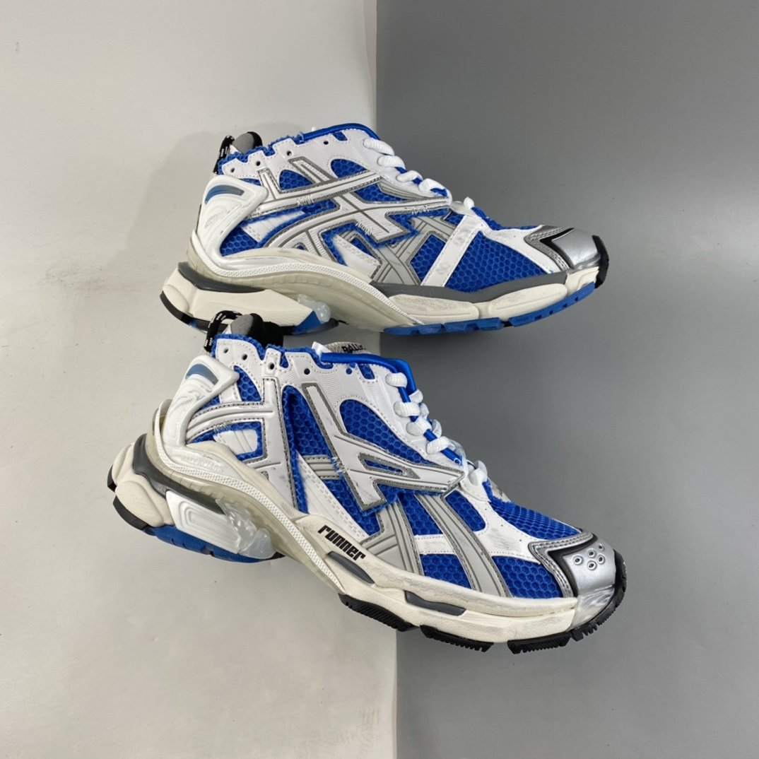 Balenciaga Runner Kith Four.Color 21ss Trendy Retro Sneakers