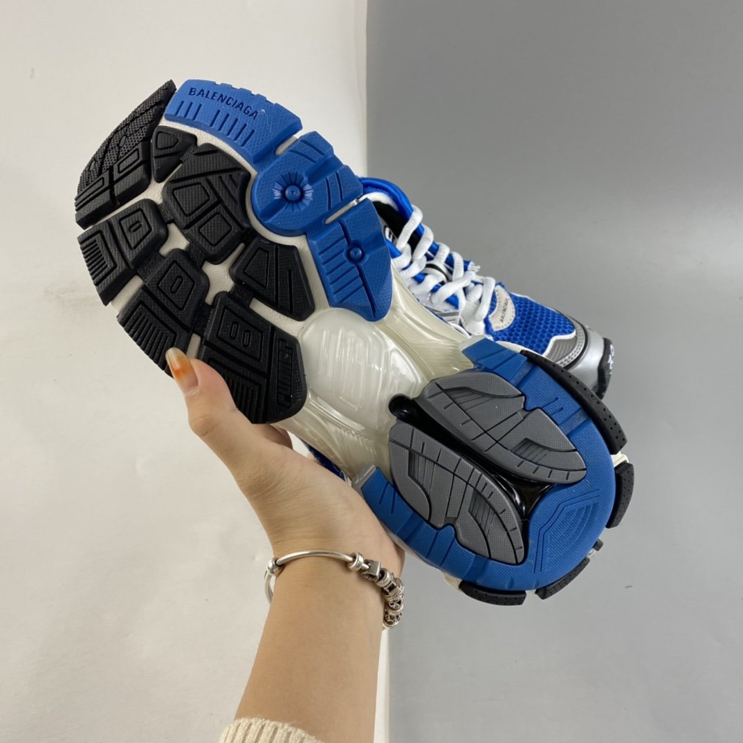 Balenciaga Runner Kith Four.Color 21ss Trendy Retro Sneakers