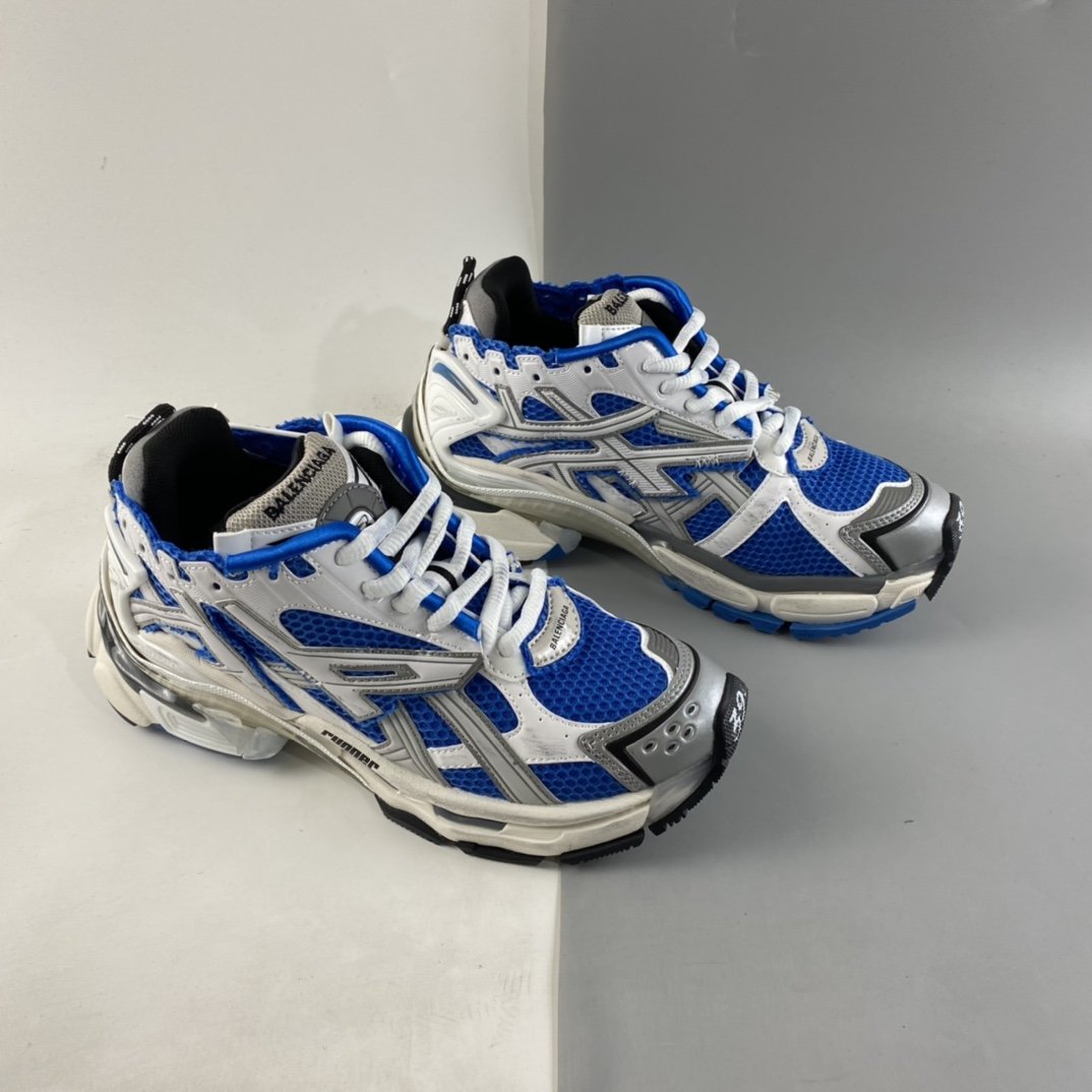 Balenciaga Runner Kith Four.Color 21ss Trendy Retro Sneakers