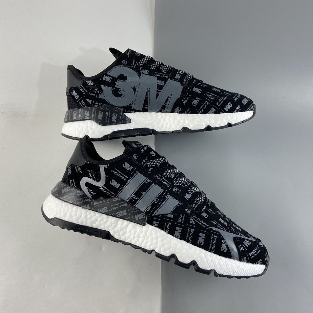 Adidas Nite Jogger 2019 Boost Nightcrawler Retro Running Shoes FV3633