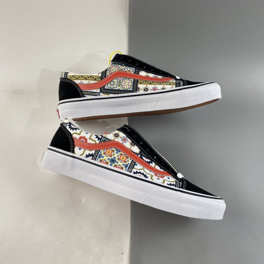 Vans style 36 Vans Official Ethnic Print Low Top Pattern