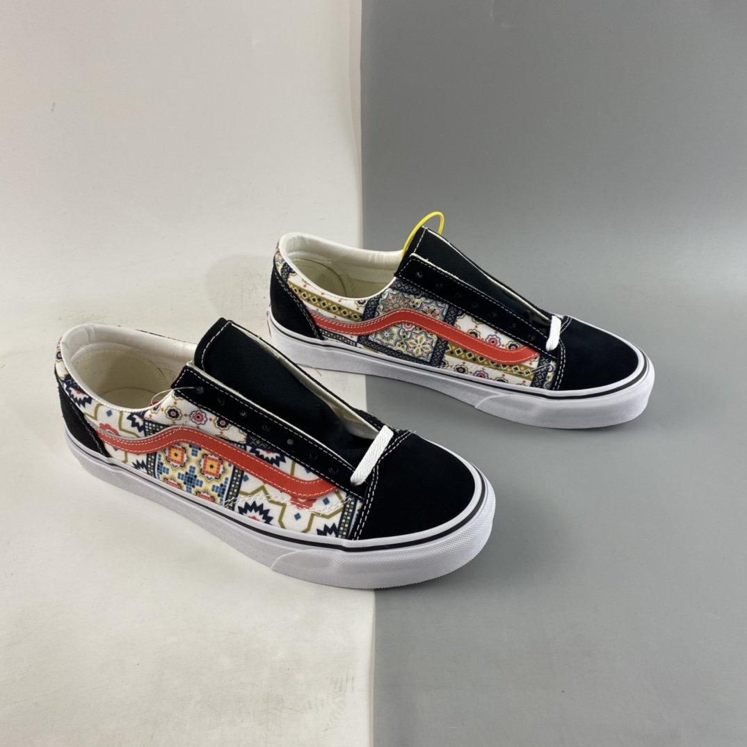 Vans style 36 Vans Official Ethnic Print Low Top Pattern