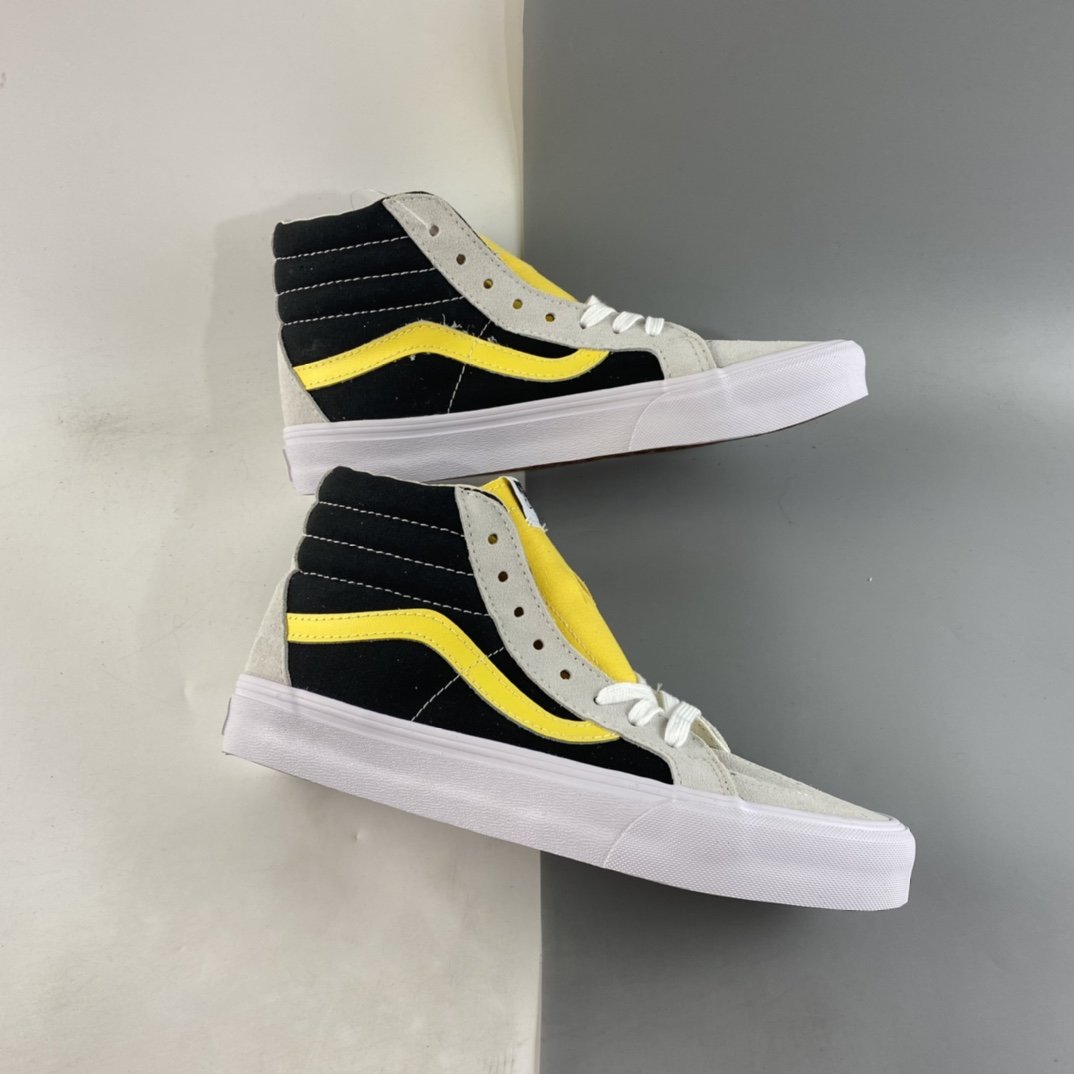 Vans SK8-Hi Vault OG Vans official color-blocking high-top vulcanized shoes VN0A4BVHA0I