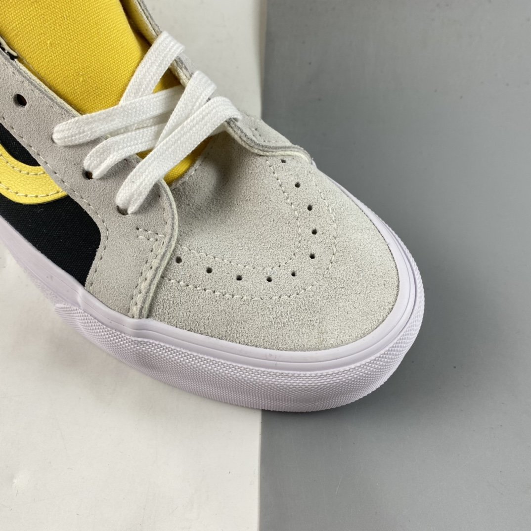 Vans SK8-Hi Vault OG Vans official color-blocking high-top vulcanized shoes VN0A4BVHA0I