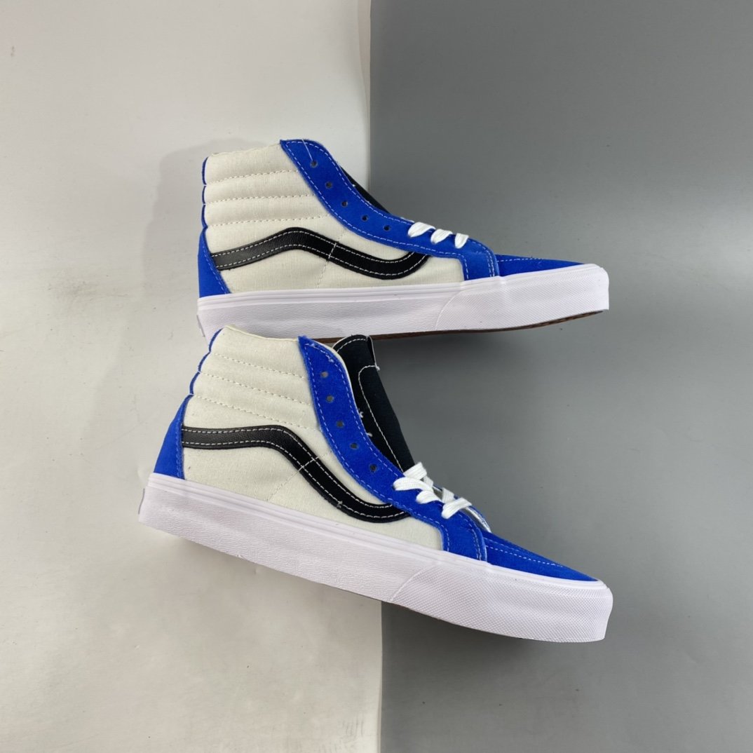 Vans SK8-Hi Vault OG Vans official color-blocking high-top vulcanized shoes VN0A4BVHA0H