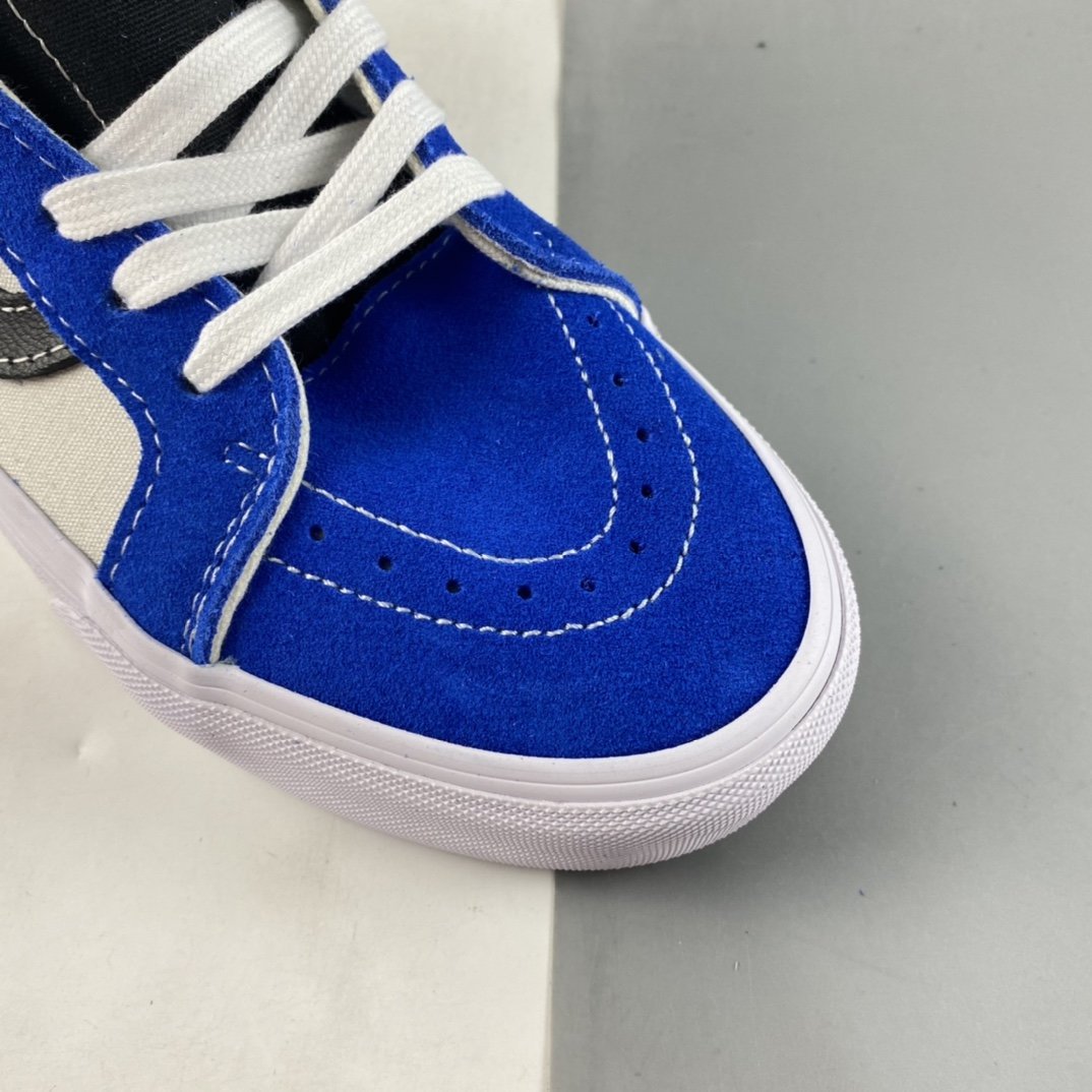 Vans SK8-Hi Vault OG Vans official color-blocking high-top vulcanized shoes VN0A4BVHA0H