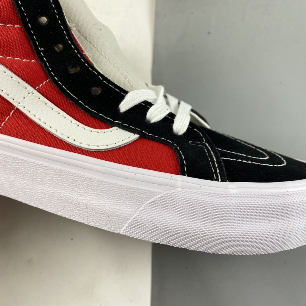 Vans SK8-Hi Vault OG Vans official color-blocking high-top vulcanized shoes VN0A4BVHA0G