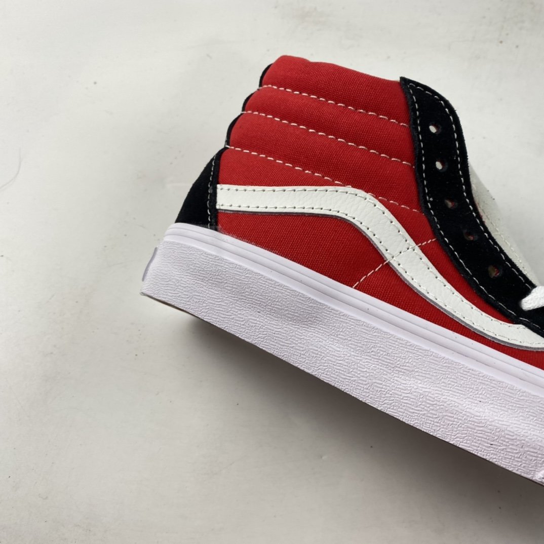 Vans SK8-Hi Vault OG Vans official color-blocking high-top vulcanized shoes VN0A4BVHA0G