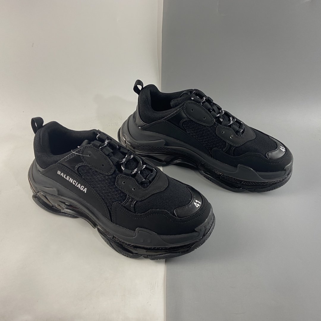 Balenciaga Triple S 3.0 Three Generations New Color Matching Retro Casual Running Shoes