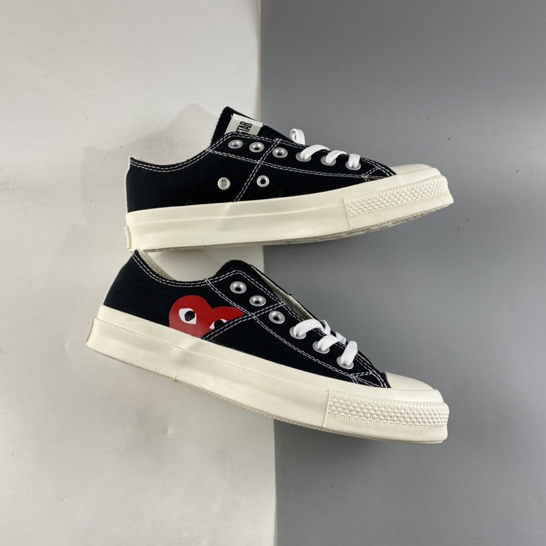 Converse x cdg 2021 autumn and winter models Kawakubo Ling joint low-top casual shoes 1CL879