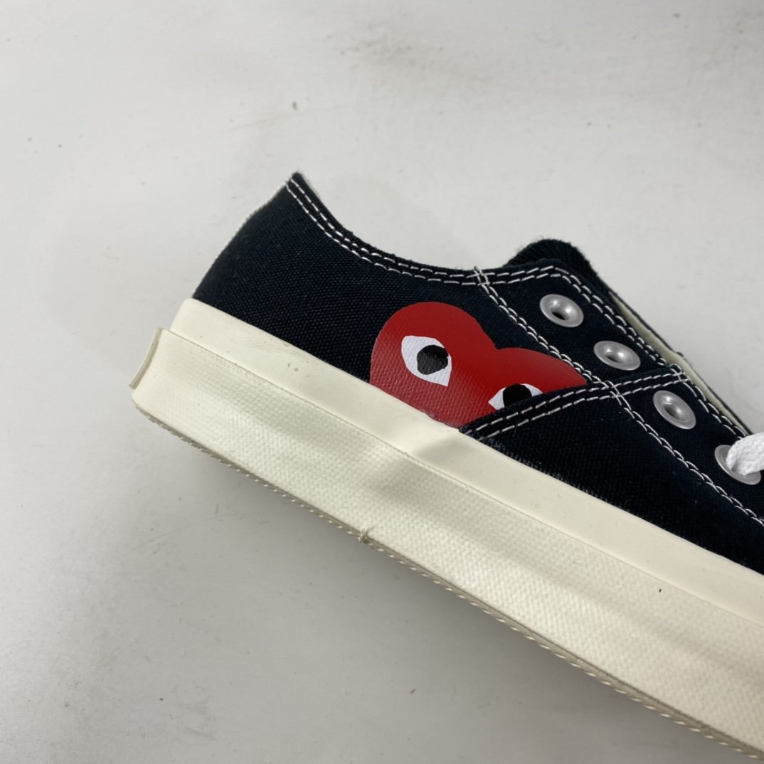 Converse x cdg 2021 autumn and winter models Kawakubo Ling joint low-top casual shoes 1CL879