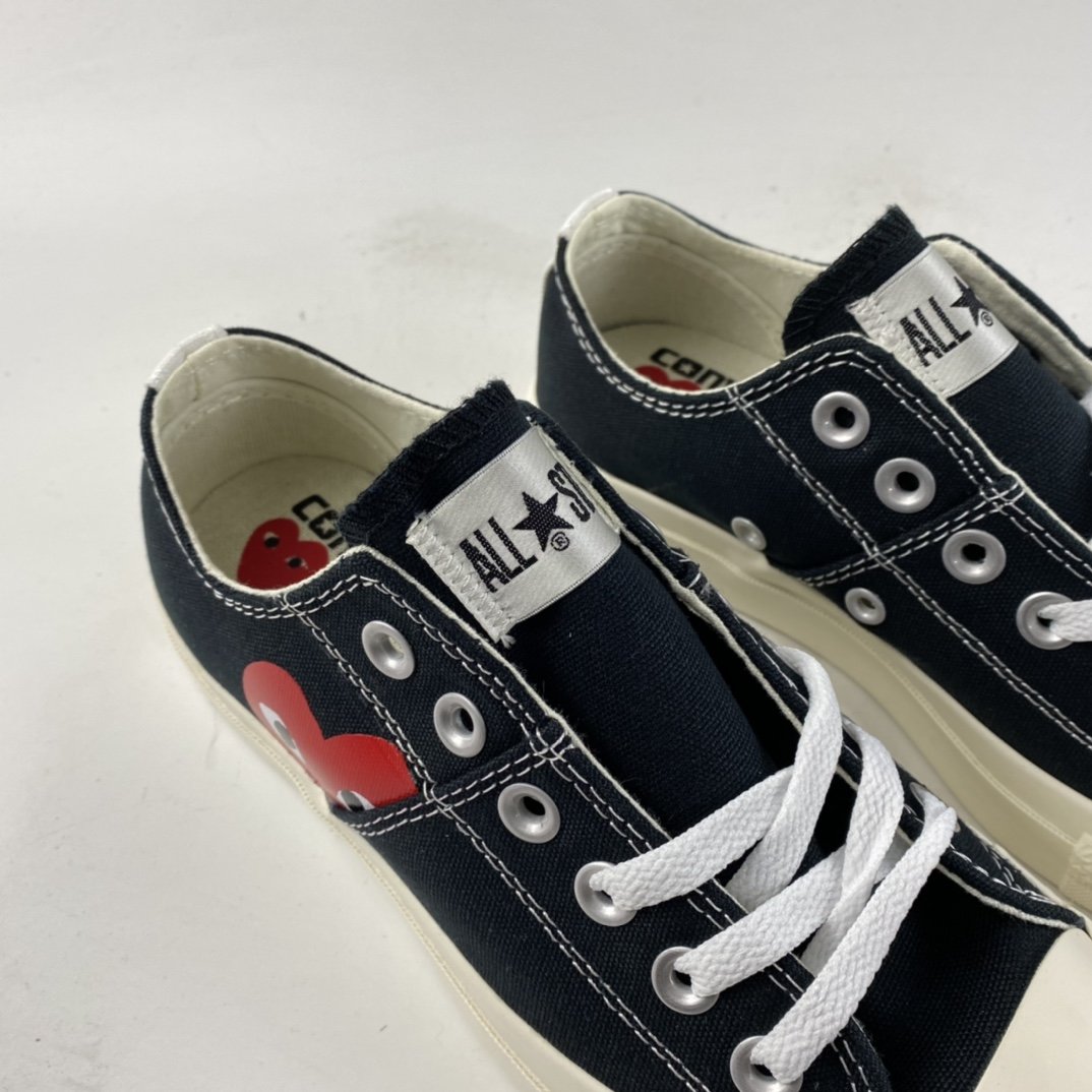 Converse x cdg 2021 autumn and winter models Kawakubo Ling joint low-top casual shoes 1CL879