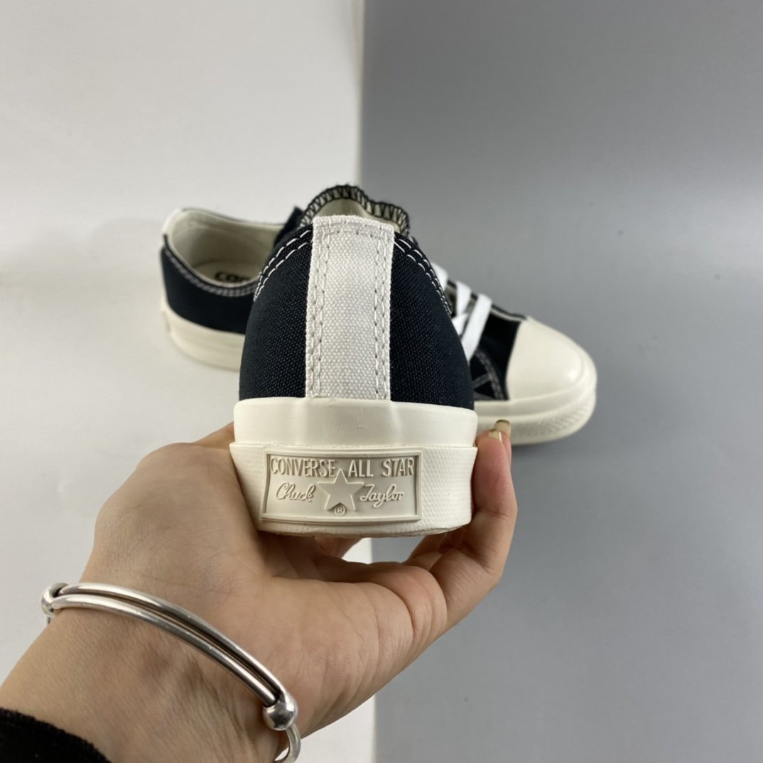 Converse x cdg 2021 autumn and winter models Kawakubo Ling joint low-top casual shoes 1CL879