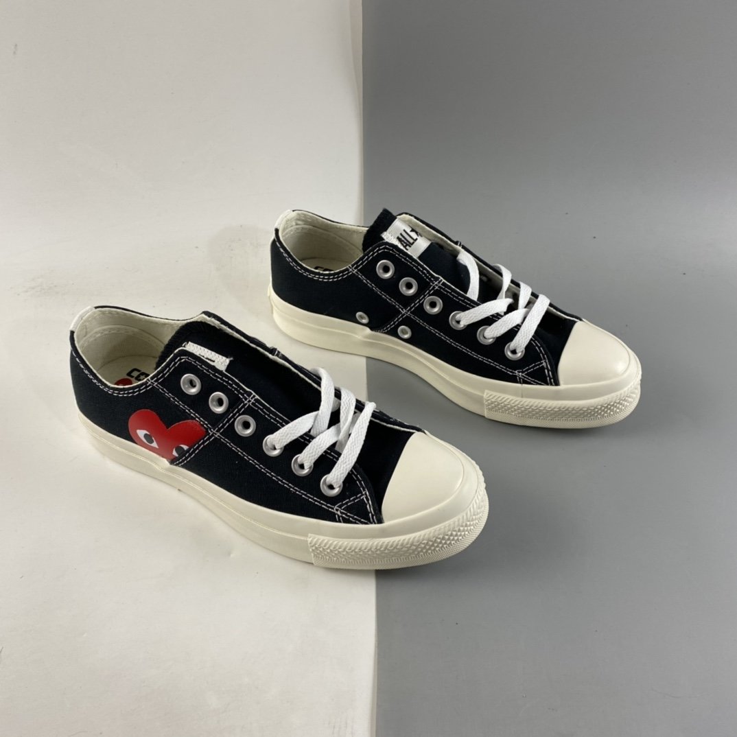 Converse x cdg 2021 autumn and winter models Kawakubo Ling joint low-top casual shoes 1CL879