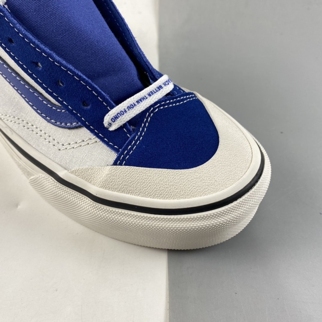 Vans Decon SF Lace-Up White and Blue String Label Shoelaces Baotou Killer Whale VN0A3MVL2FE