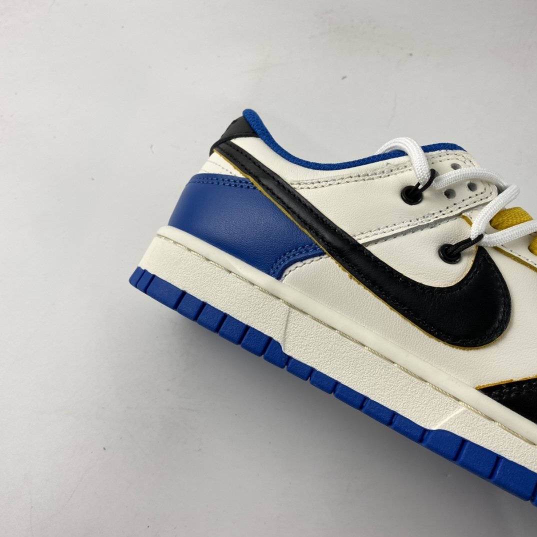 NIKE SB Dunk Low White Black Blue Dunk Series Low Top Casual Sports Skateboard Shoes DD1391-001