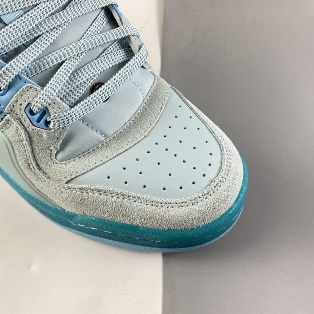 BAdidas Bunny x Adidas Forum Buckle Low”Tiffany Easter Egg”板鞋 GW0268