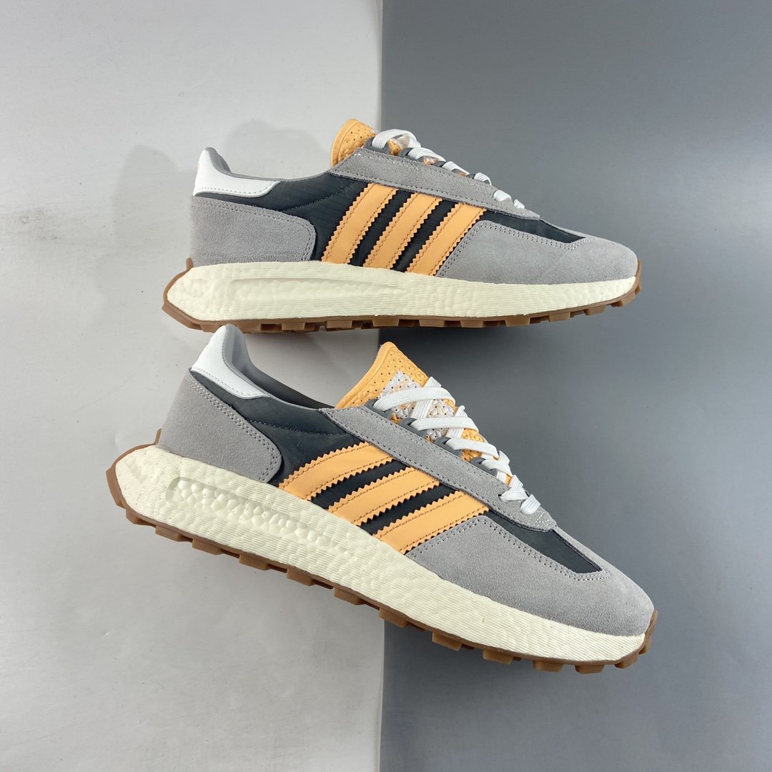 Adidas Retropy E5 Popcorn Midsole Retro Sports Casual Running Shoes H03077