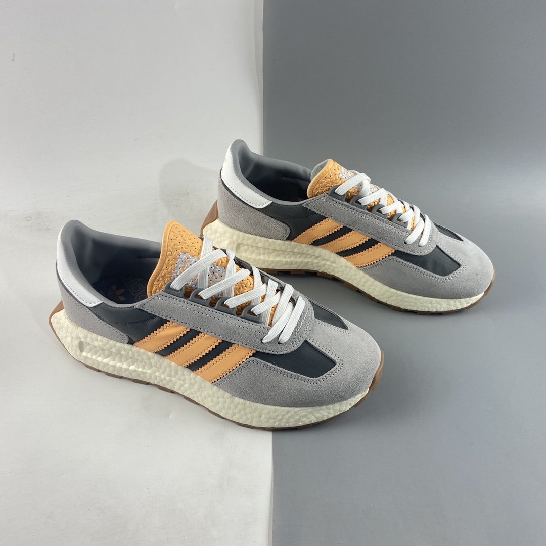 Adidas Retropy E5 Popcorn Midsole Retro Sports Casual Running Shoes H03077