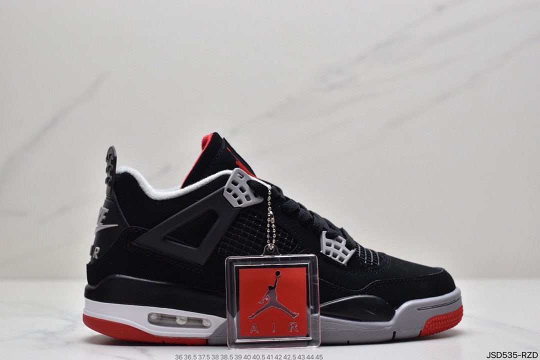 Air Jordan 4 ”Bright Crimson” Hot Lava 308497-116