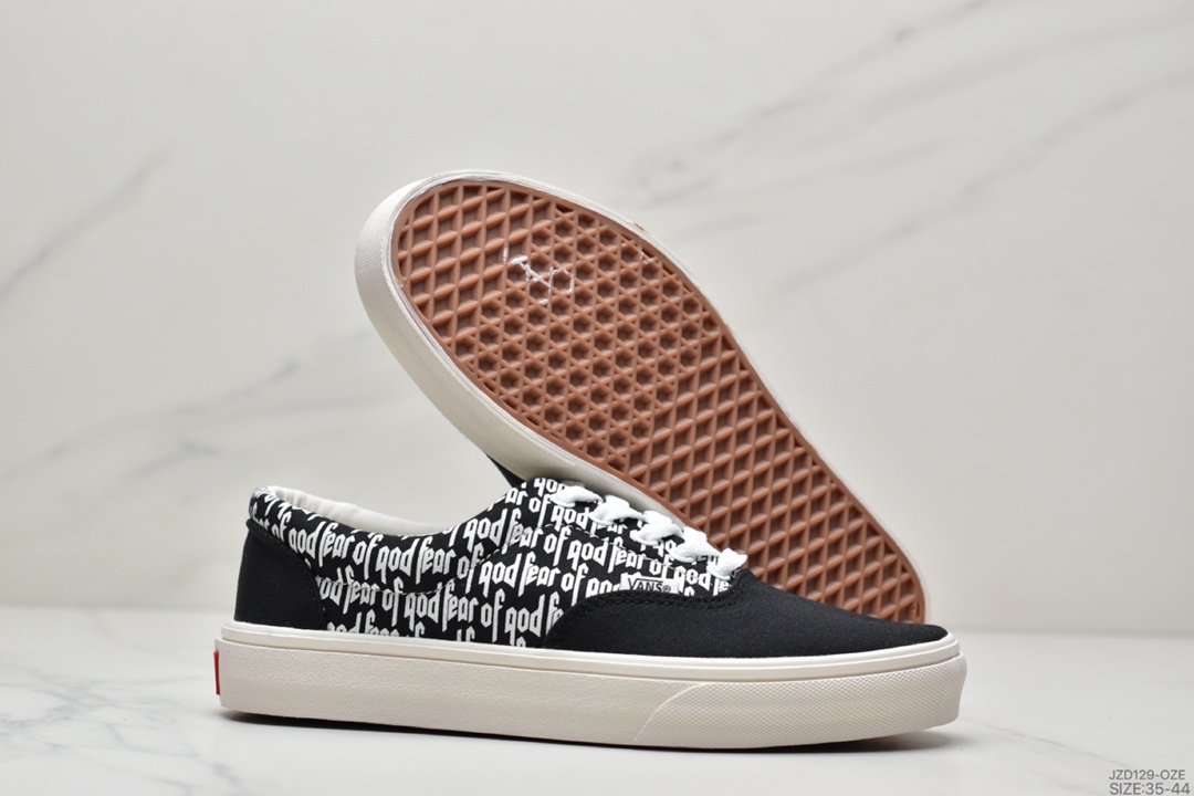 Vans Suede Era gray and black checkerboard Gvans official skateboard shoes VFHK100209002