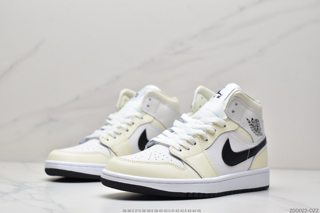 Air Jordan 1 White/Apricot Cream Coconut Cream BQ6472-121