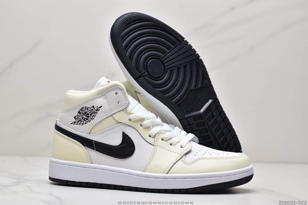 Air Jordan 1 White/Apricot Cream Coconut Cream BQ6472-121