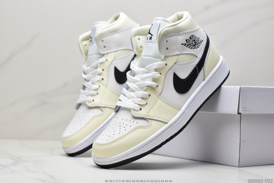 Air Jordan 1 White/Apricot Cream Coconut Cream BQ6472-121