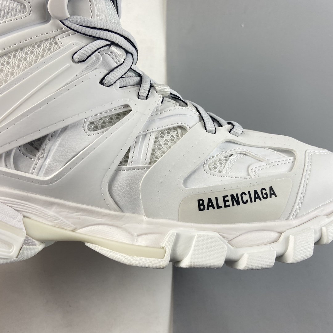 Balenciaga Sneaker Tess s.Gomma MAILLE WHITE/ORANGE