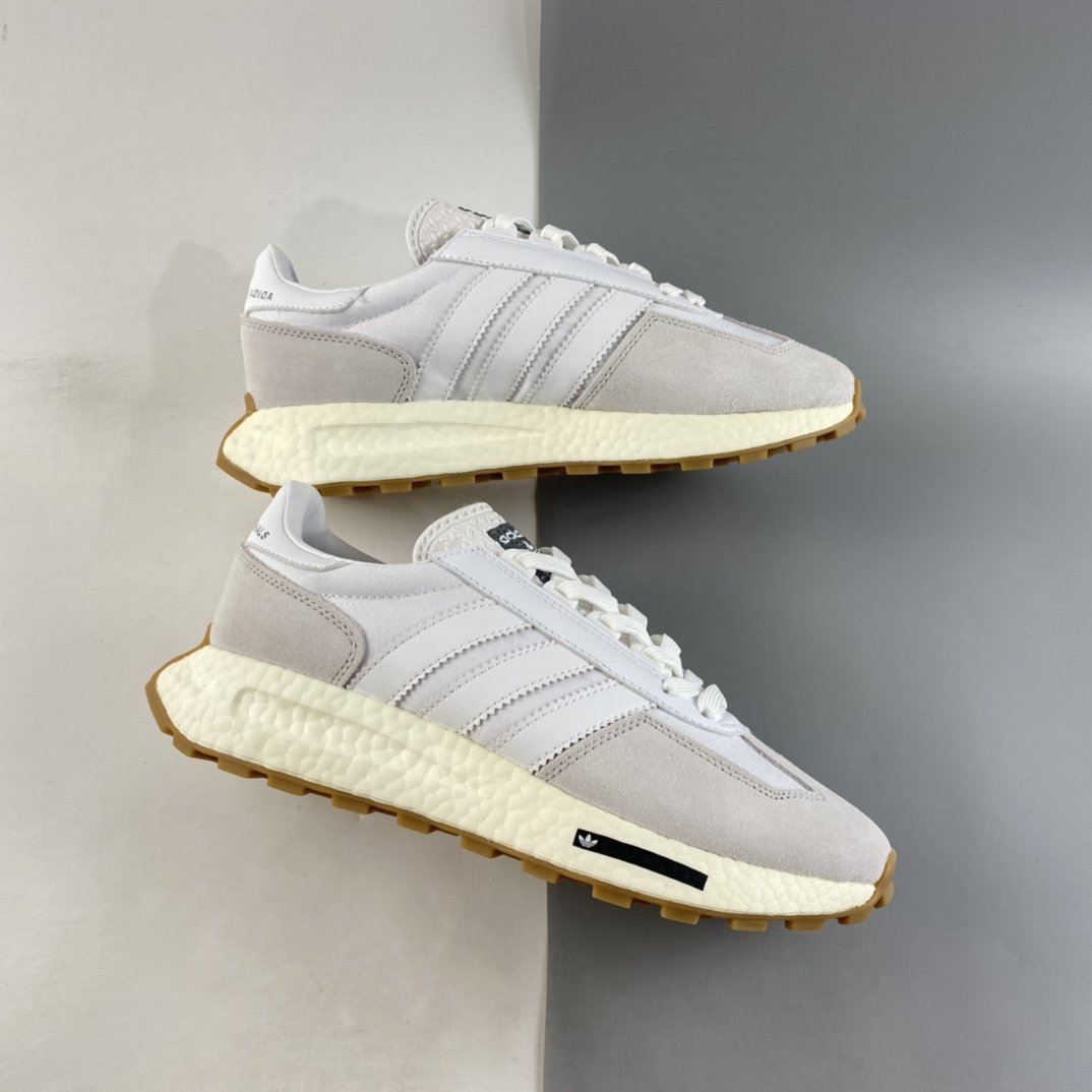 Adidas Retropy E5 Popcorn Midsole Retro Sports Casual Running Shoes H03075