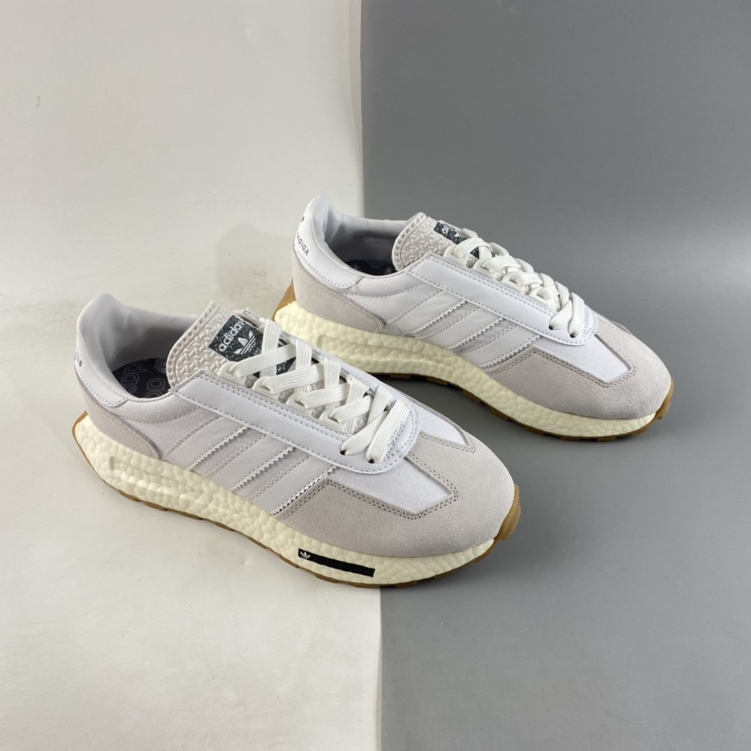 Adidas Retropy E5 Popcorn Midsole Retro Sports Casual Running Shoes H03075