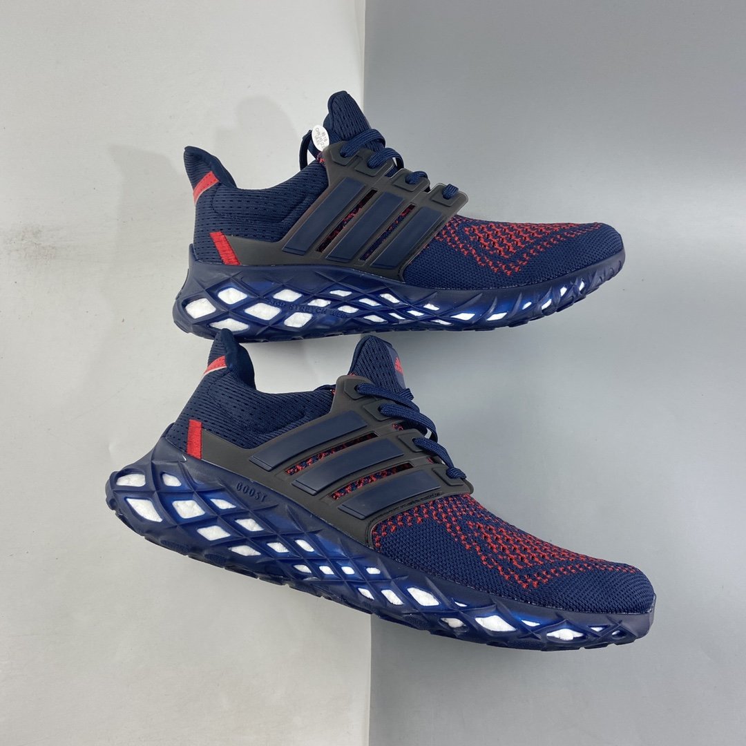 Adidas Ultra Boost DNA Web”Black/Red”UB Casual Sports Jogging Shoes GY4196