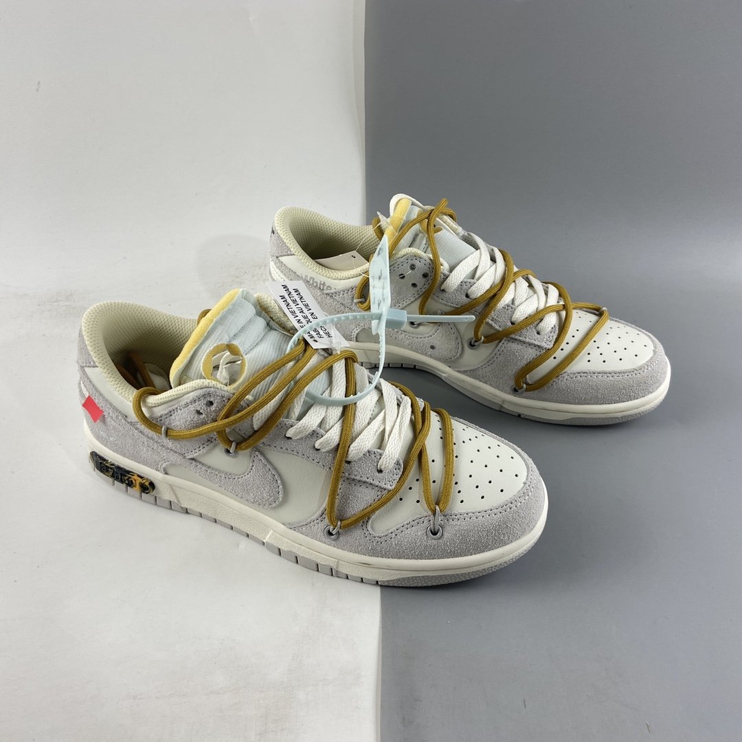 Off-White x Nike SB Dunk Low ”The 50” Slam Dunk Series Low Top Classic Versatile Casual Sneakers DJ0950-105