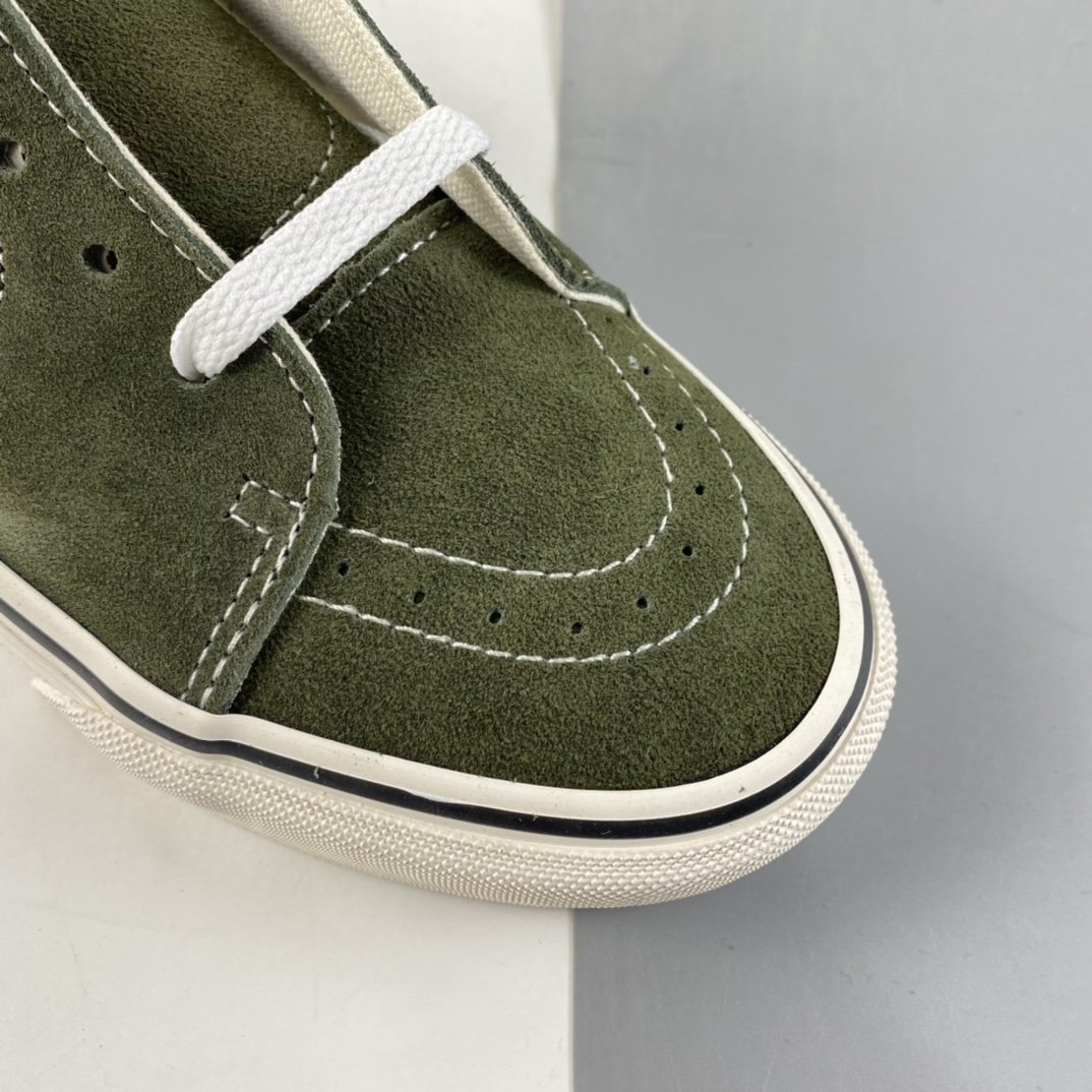 Vans Suede -low Vans light green checkerboard men's and women's shoes casual board shoes VN0A4UUK2V5