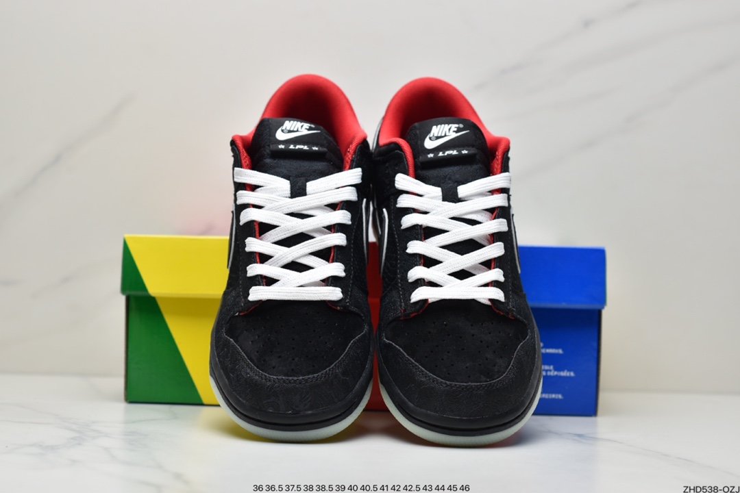 LPL x NIKE SB Dunk Low ”League Of Legends Pro League” Edition Silk Night Slippery Sneakers DO2327-011