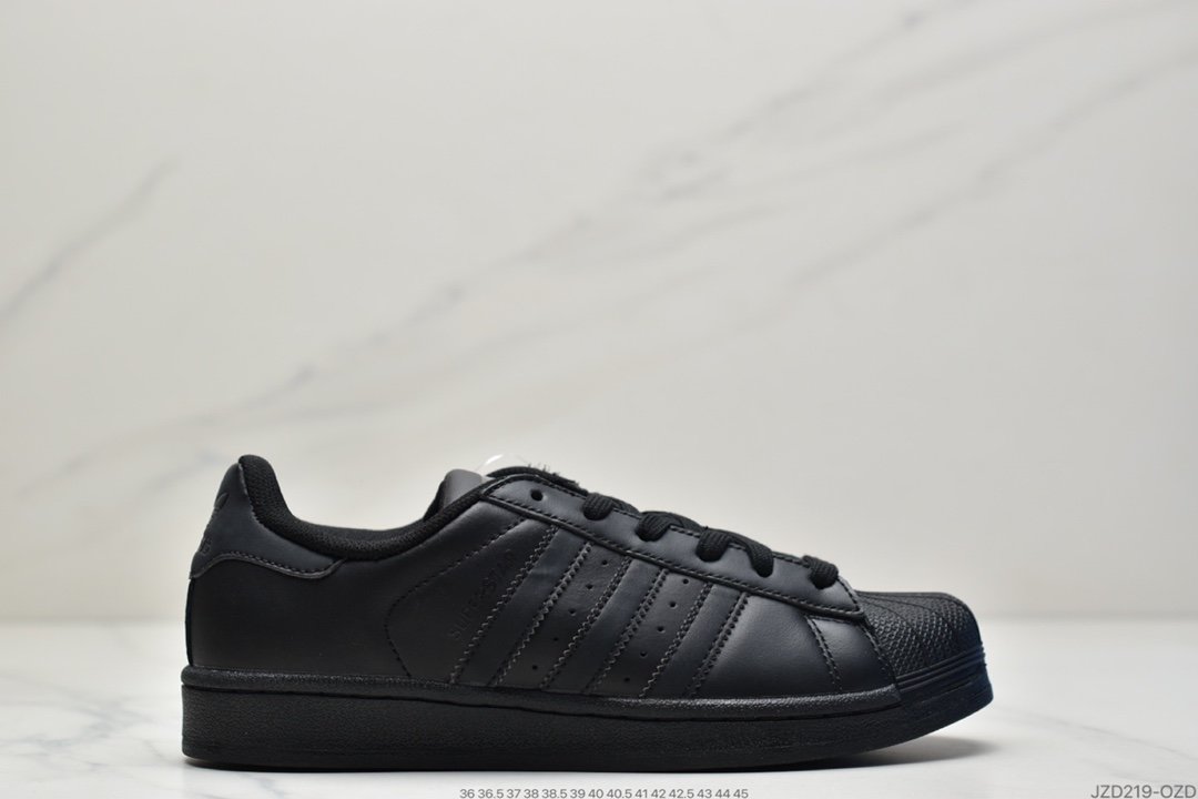 adidas Clover Originals Superstar Metal Toe Patent Black FV3329