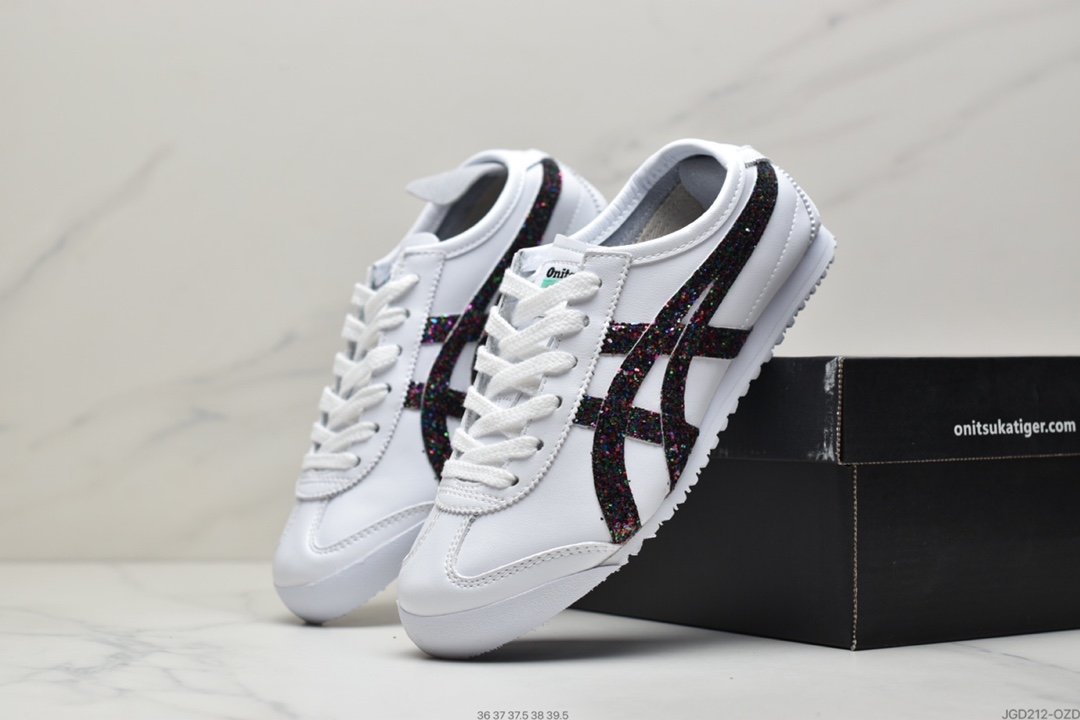 Asics Onitsuka tiger handmade shoes Arthur Onitsuka tiger counter genuine first layer lambskin